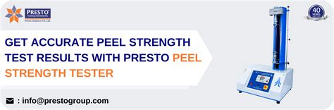 Intelligent Peel Strength Tester Brand manufacturer|presto peel tester reviews.